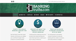 Desktop Screenshot of bankingtruths.com